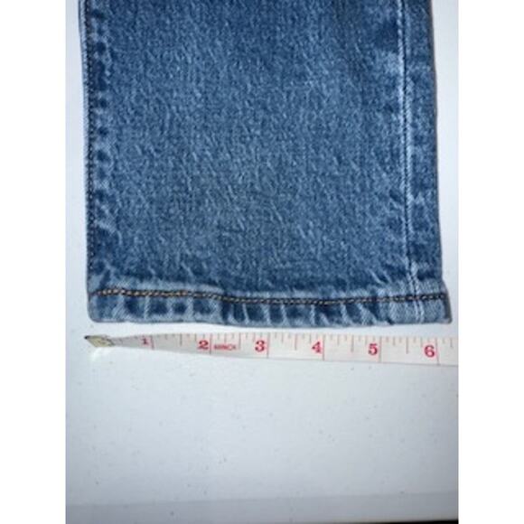 Levis 501 S Men's 29x28 Blue Jeans Button Fly Skinny Denim 5 Pocket - Picture 13 of 13